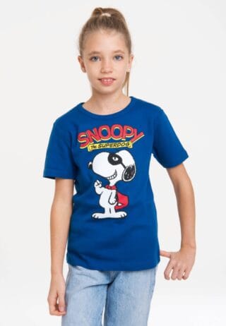 LOGOSHIRT T-Shirt "Peanuts - Snoopy Superdog", mit tollem Snoopy-Design