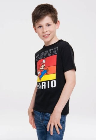 LOGOSHIRT T-Shirt "Super Mario" mit lizenziertem Design