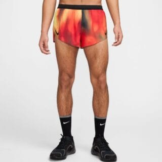 Nike Dri-FIT ADV Aeroswift Elite Shorts Gr. L Rot Herren - Leichte und atmungsaktive Laufshorts