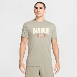 Nike DRI-FIT Training Tee Gr. L Braun Herren