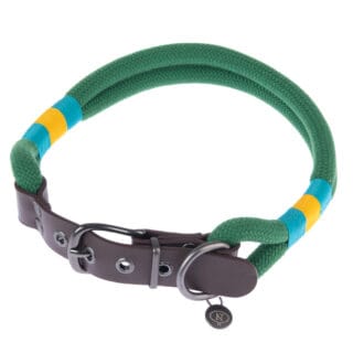 Nomad Tales Spirit Halsband, pine - Größe L: 46 - 52 cm Halsumfang, 40 mm breit