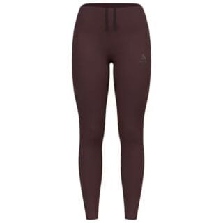 Odlo Essential Warm Long Tights Damen XL – Wärmende Laufhose in Lila, Perfekt für kalte Wetterläufe