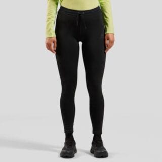 Odlo X-Alp Long Tights XL Damen – Warme, atmungsaktive Lauf- und Outdoor-Hose für Winteraktivitäten