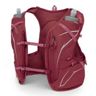 Osprey Dyna 6 Hydration Vest für Frauen - Kakio Pink mit Flaschen für Trailrunning und optimale Flüssigkeitsversorgung