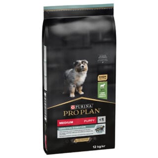 PURINA PRO PLAN Medium Puppy Lamm & Reis Sensitive Digestion - 12 kg