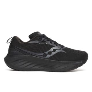 Saucony Triumph 22 Damen-Laufschuhe, Gr. 37½, Schwarz – Maximaler Komfort für lange Distanzen