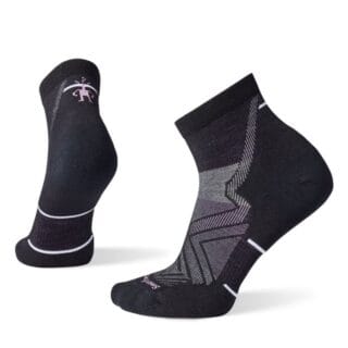 Smartwool Run Targeted Cushion Ankle Socks M 38-41 Schwarz – Komfort, Dämpfung & Performance beim Laufen