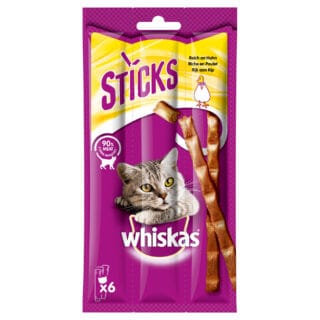 Whiskas Sticks 28 x 36 g - Reich an Huhn