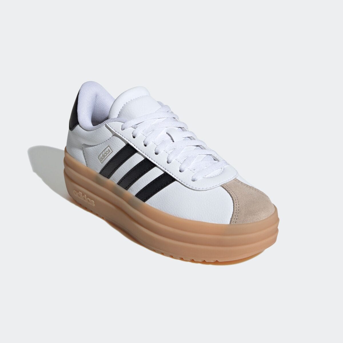 adidas Sportswear Sneaker "VL COURT BOLD LIFESTYLE KIDS" Design auf den Spuren des adidas Gazelle Bold