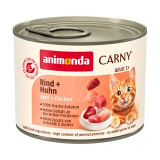 animonda Carny Adult 6 x 200 g - Rind & Huhn