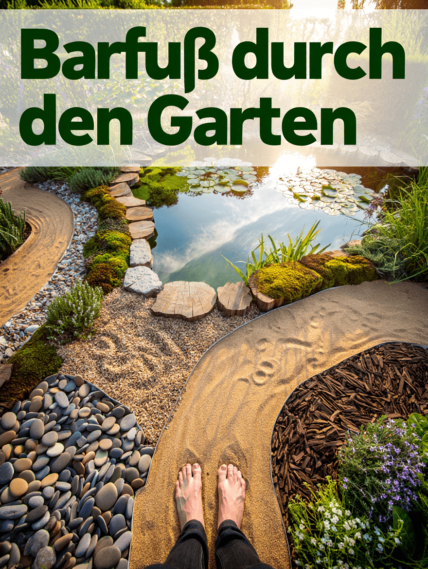 artikel garten barfuß durch den garten