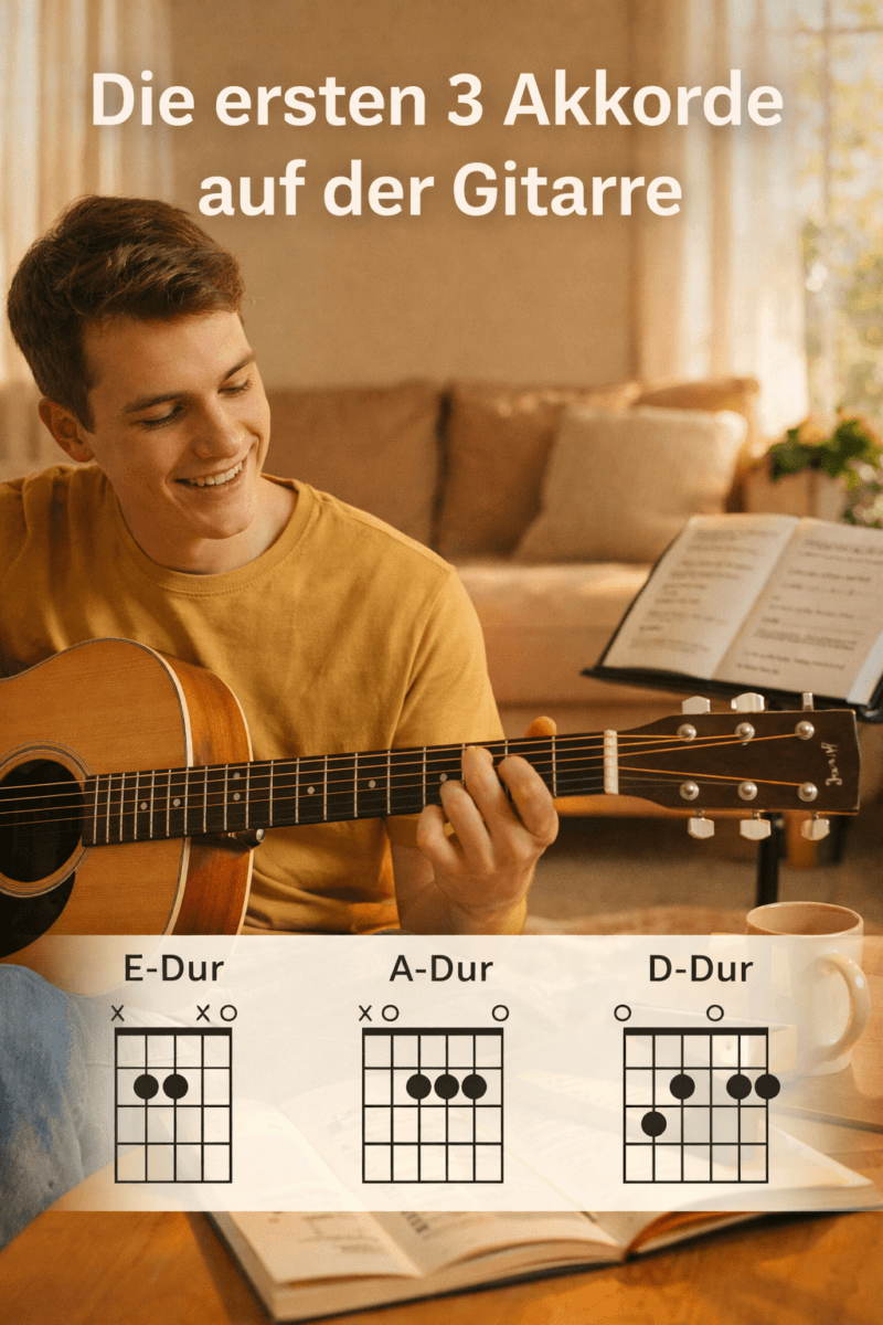 artikel hobby die ersten 3 akkorde auf der gitarre