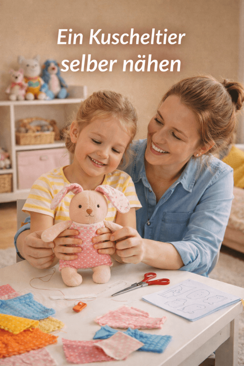 artikel kinder kuscheltier selber nähen