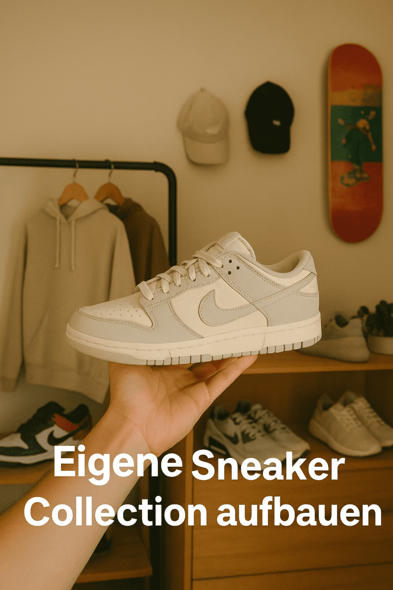 artikel streetwear eigene sneaker collection aufbauen