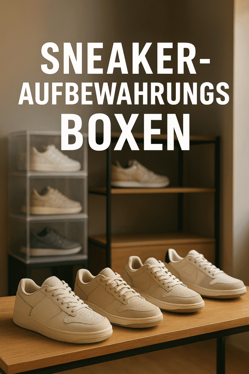 artikel streetwear sneaker aufbewahrungsboxen