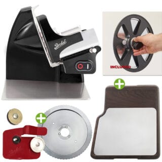 Berkel Home Line 200 PLUS Aufschnittmaschine Schwarz Sparpaket