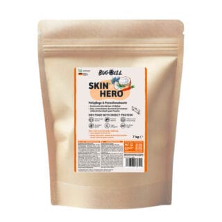 BugBell Trockenfutter Skin Hero - 7 kg