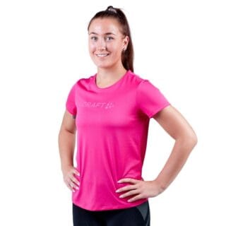 Craft CORE Essence Mesh T-Shirt Damen Gr. XS - Atmungsaktiv & Leicht für Läufer