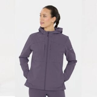 Endurance Keley Jacke Größe 34 Damen - Lila Laufjacke für Outdoor-Aktivitäten und Training