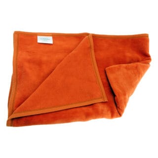 Heim kochfeste Decke - L 140 x B 100 cm, terracotta