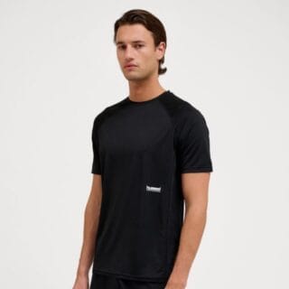 Hummel Pulse Workout T-Shirt für Herren in Weiß – Leicht, atmungsaktiv, ideal für Training und Laufen