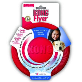 KONG Flyer Hundefrisbee - Gr. L: Ø 23 cm