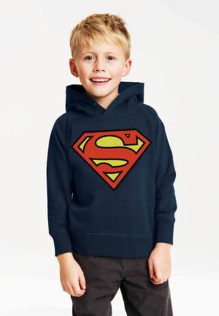 LOGOSHIRT Kapuzensweatshirt "DC - Superman Logo Clean", mit coolem Print