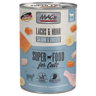 MAC's Cat 6 x 400 g - Lachs & Huhn