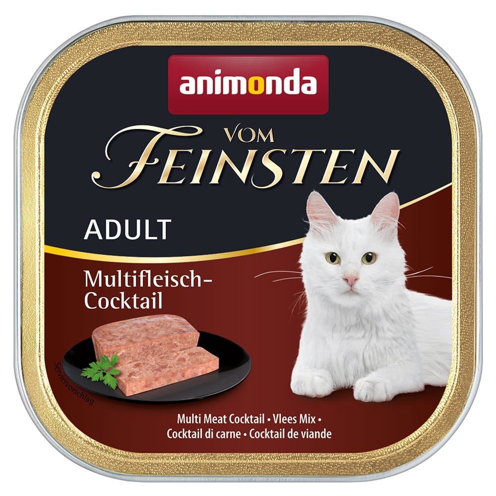 Megapack animonda vom Feinsten Adult 32 x 100 g - Multi-Fleisch-Cocktail