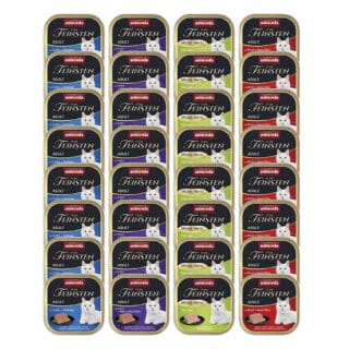 Mixpaket animonda Vom Feinsten 32 x 100 g - Fisch & Fleisch Vielfalt (4 Sorten)