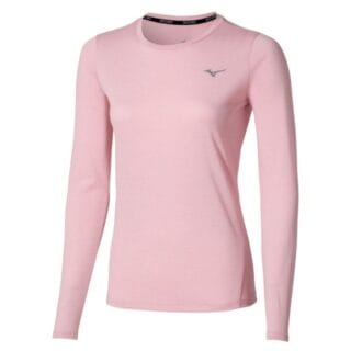 Mizuno Core Impulse LS Tee Gr. L Pink Damen