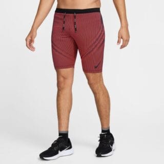 Nike Dri-FIT ADV Aeroswift Herren Laufhose XXL – Schwarz/Rot, atmungsaktiv & bequem für optimale Performance