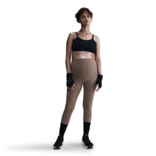 Nike Maternity Tights XS Damen – Bequeme braune Lauf- und Schwangerschaftshosen für Training und Komfort
