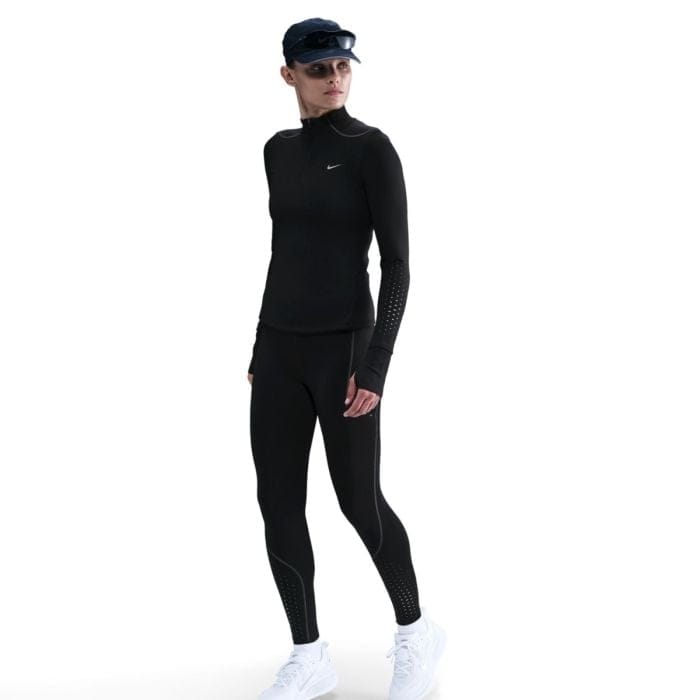 Nike Therma-FIT ADV Swift Reflective HZ Shirt Gr. L Schwarz Damen