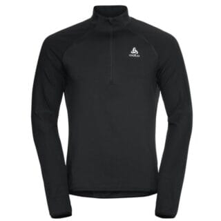 Odlo Zeroweight Midlayer 1/2 Zip Herren XXL - Schwarz
