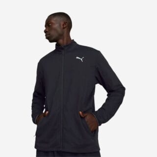 PUMA Run Cloudspun Laufjacke Schwarz Small – Leicht, atmungsaktiv und bequem für Training und Lauftraining