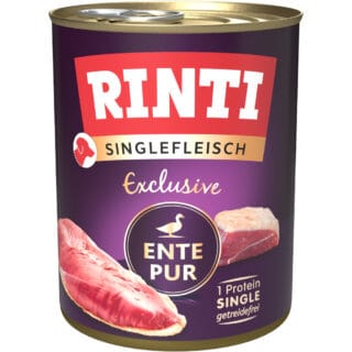 RINTI Singlefleisch Exclusive 6 x 800 g - Ente pur