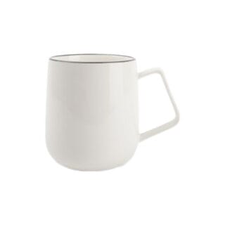 Tasse mit Untertasse S|P Collection Studio Base White, 420 ml