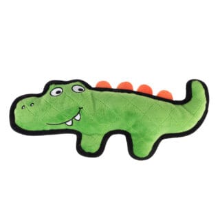 TIAKI Hundespielzeug Happy Croco Tough - L 33 x B 14 x H 5 cm