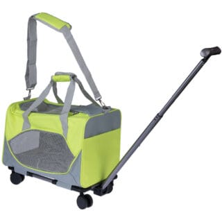 TIAKI Transporttasche mit Rädern - L 44,5 x B 30 x H 30 cm