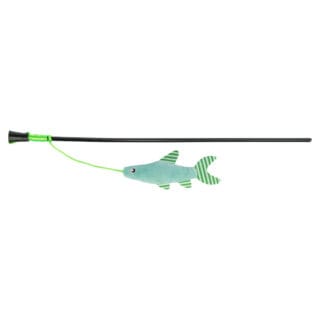 Trixie Spielangel Plüsch-Fisch mit Katzenminze - L 42 cm