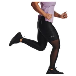 Under Armour Iso-Chill Lauf-Ankle-Tights für Damen - Größe XS, Schwarz