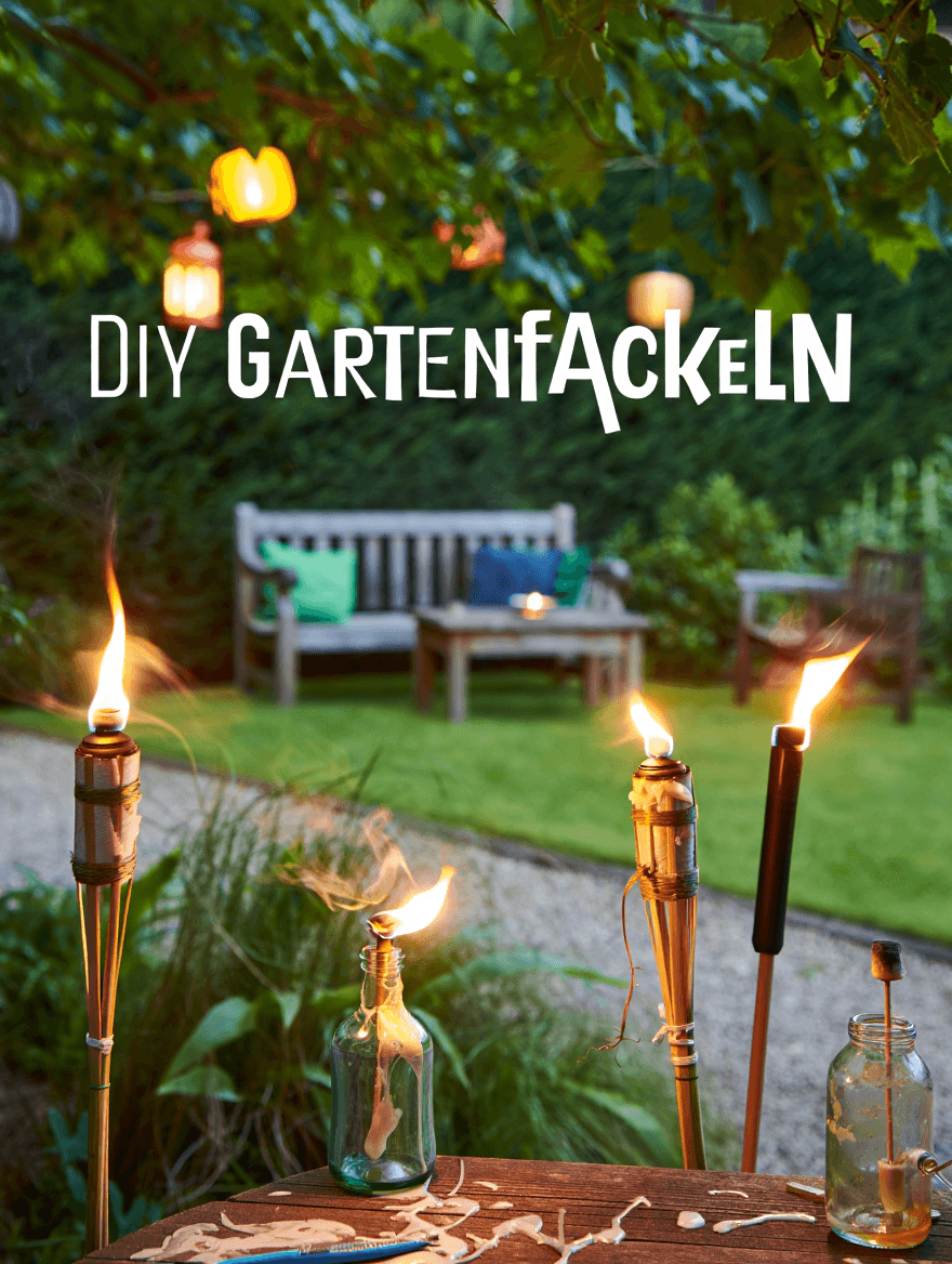 artikel garten diy gartenfackeln