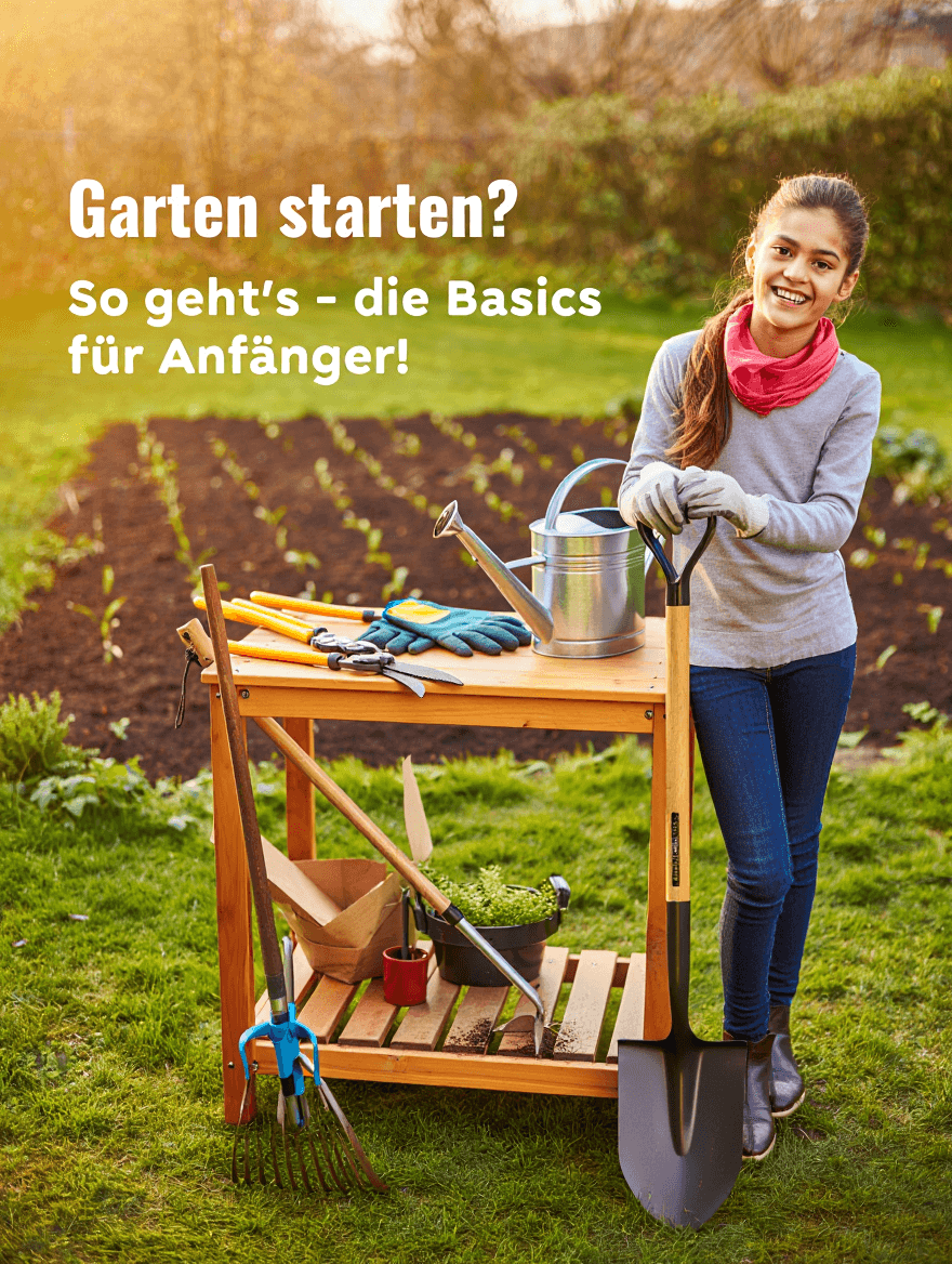 artikel gartenwerkzeuge fuer einsteiger sortiert und einsatzbereit