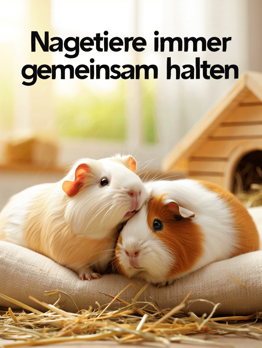 artikel haustier nagetiere immer gemeinsam halten