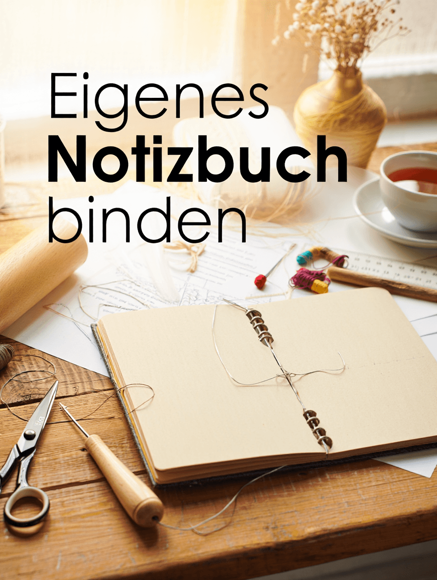 artikel hobby eigenes notizbuch binden