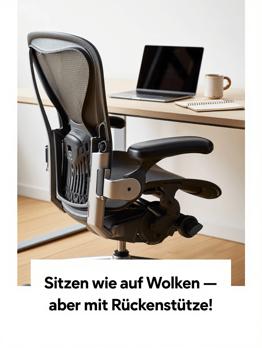 artikel moderner ergonomischer buerostuhl im homeoffice