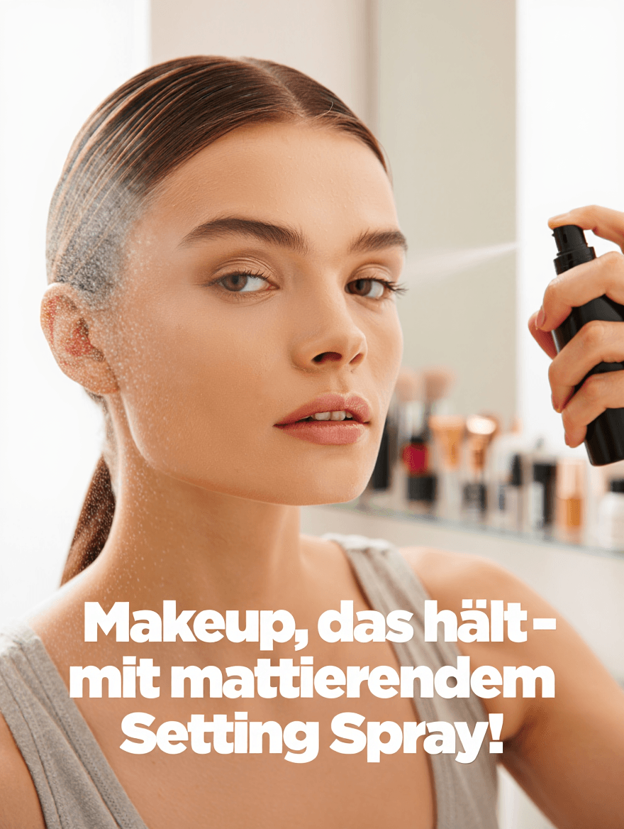 artikel perfektes matt makeup mit setting spray