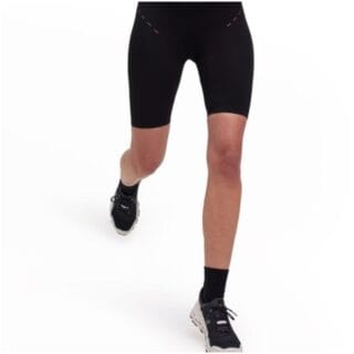 FALKE® Core Kompressions-Shorts XL – Unterstützung beim Laufen und Training, Schwarzer Komfort, optimaler Sitz