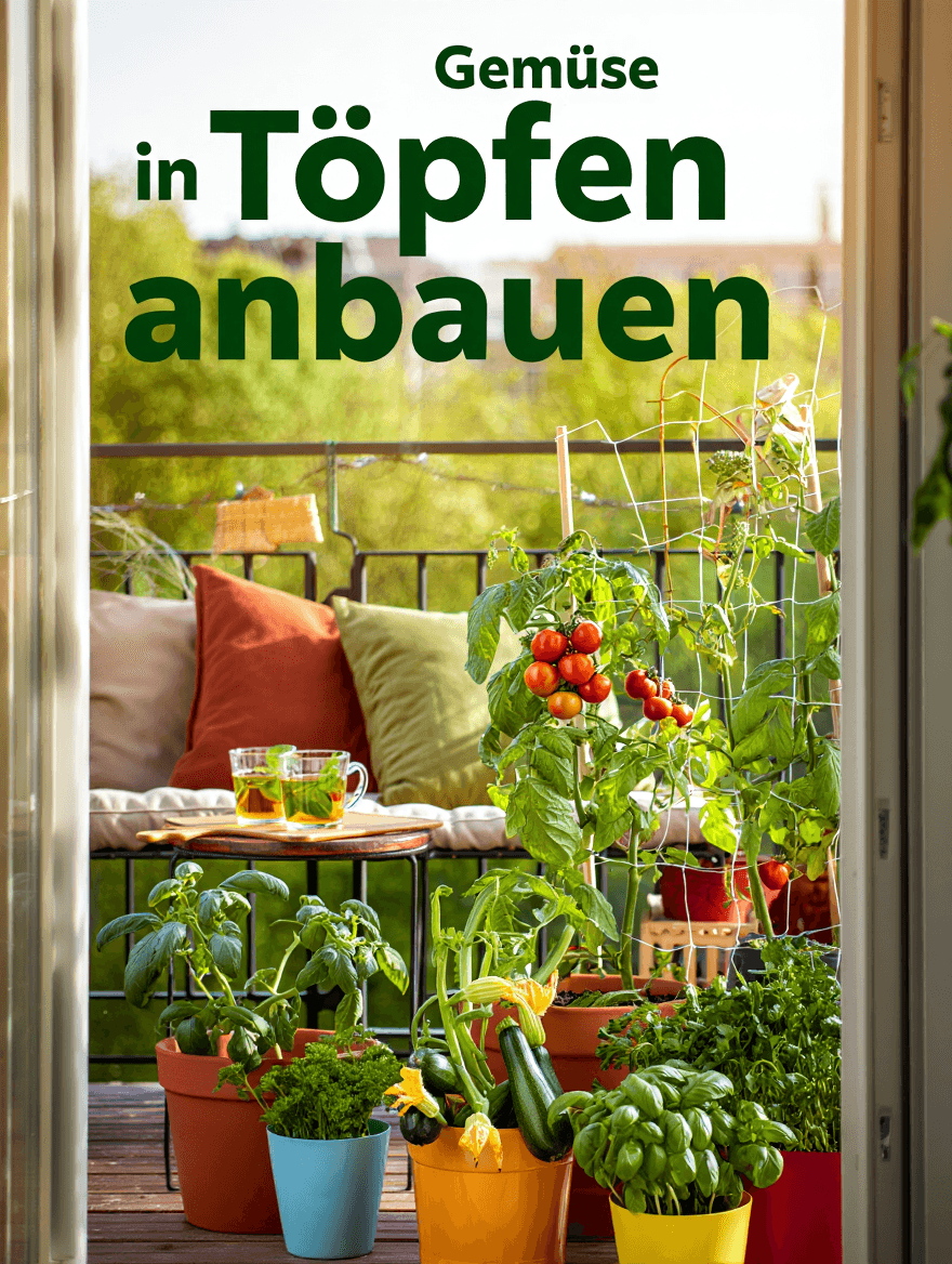 gemüse in töpfen anbauen